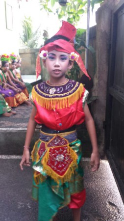 Balinese danser, geweldig en trots!